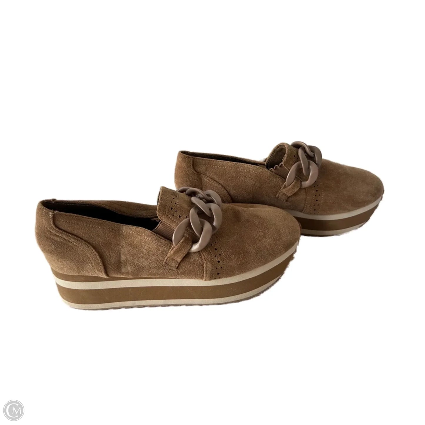 Shoes Sneakers By Pierre Dumas In Tan, Size: 9
