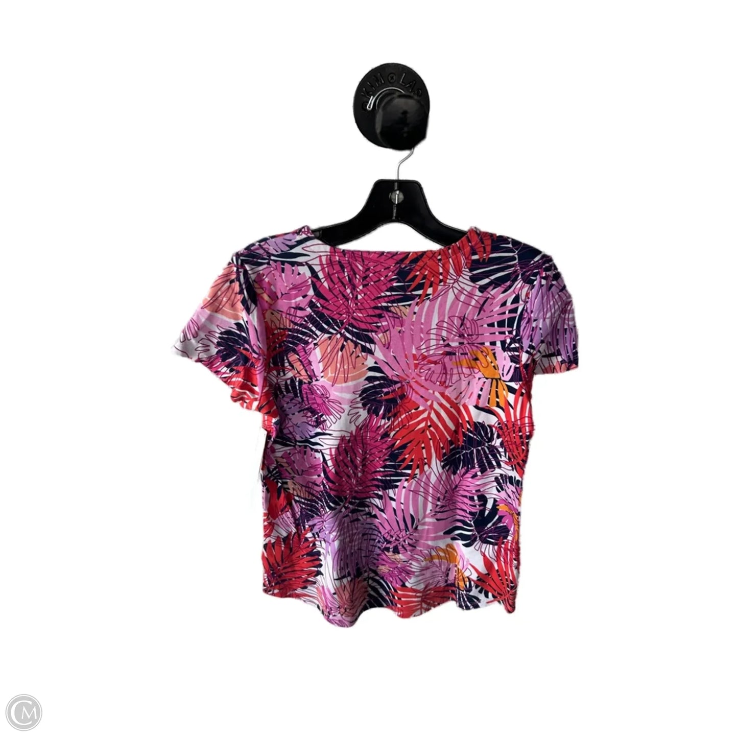 Top Short Sleeve By Anne Klein In Purple, Size: S