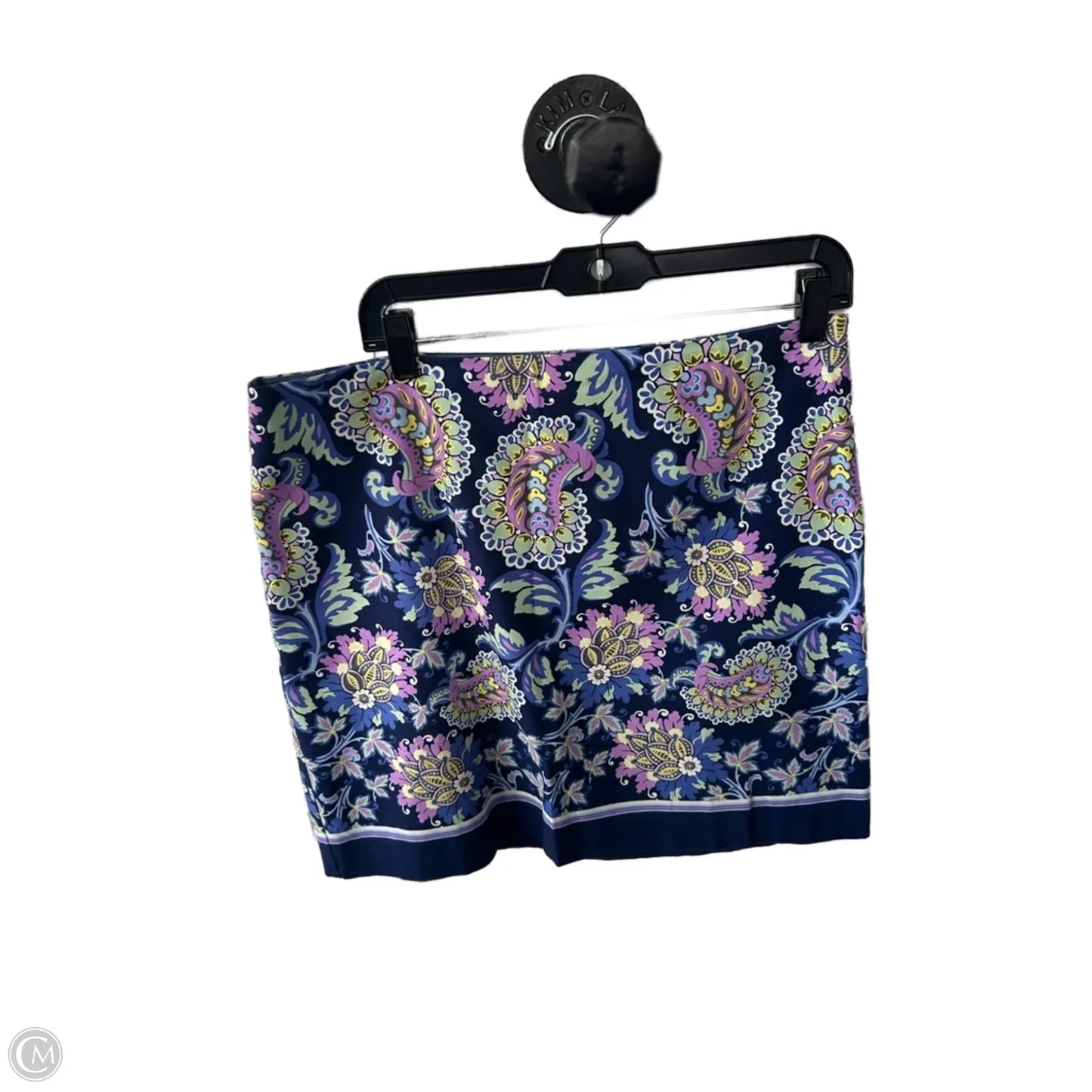 Skirt Mini & Short By Talbots In Blue & Purple, Size: 12p