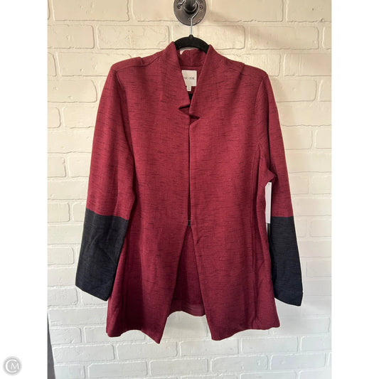 Cardigan By Nic + Zoe In Red, Size: Xxl
