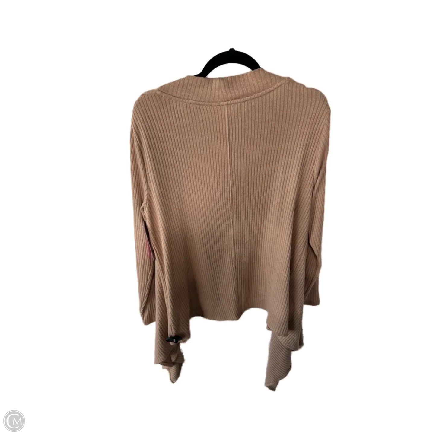 Sweater Cardigan By Banana Republic In Tan, Size: M