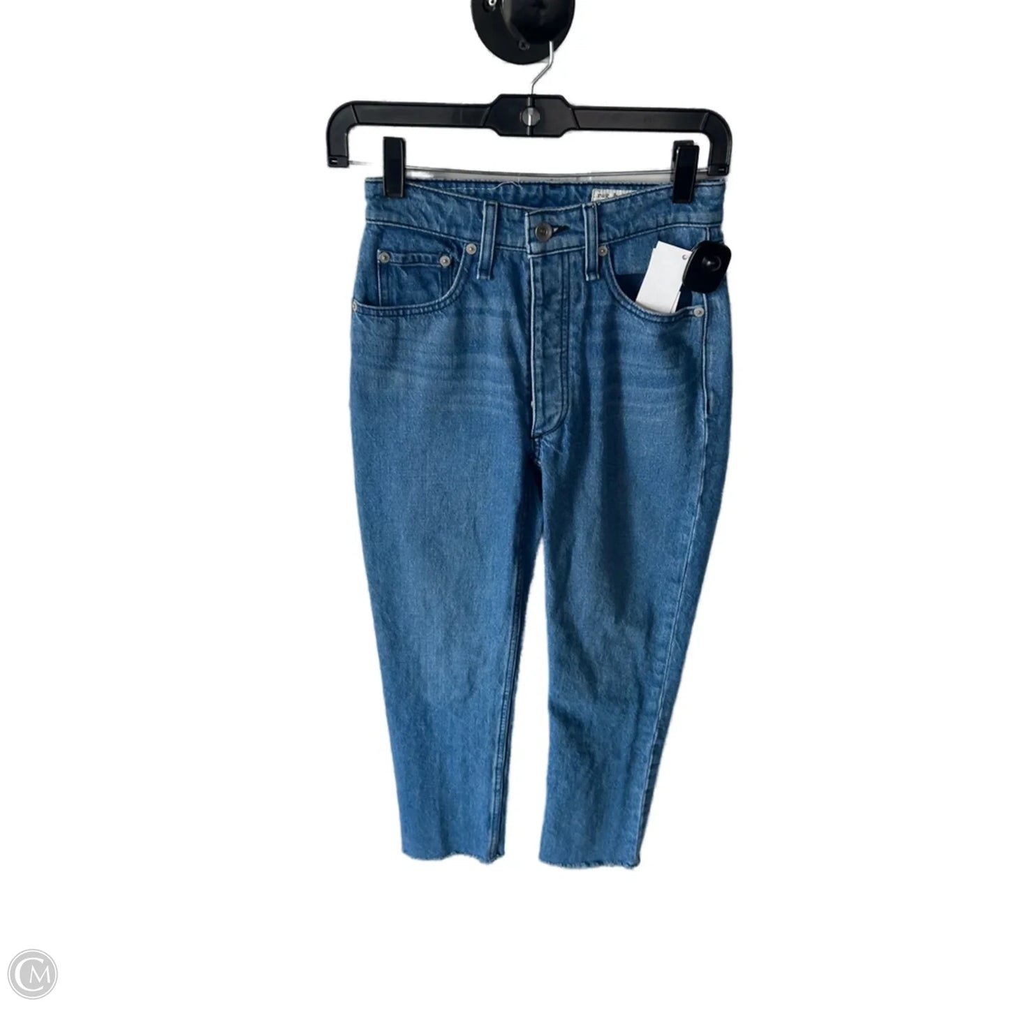 Jeans Skinny By Rag & Bones Jeans In Blue Denim, Size: 0
