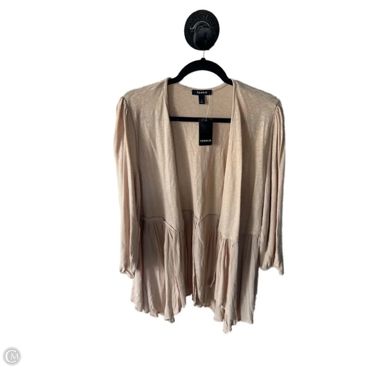Cardigan By Torrid In Tan, Size: 2x
