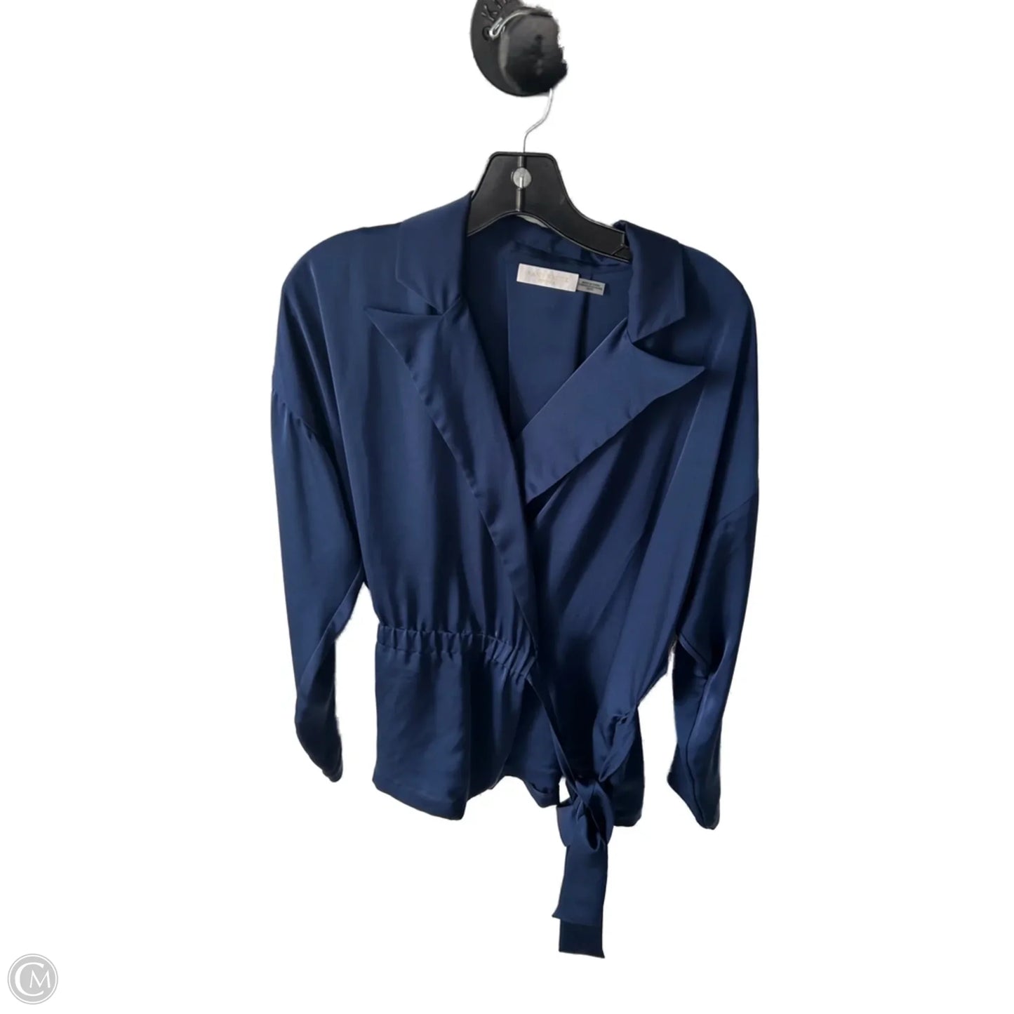 Blouse Long Sleeve By Ramy Brook In Blue, Size: Xs