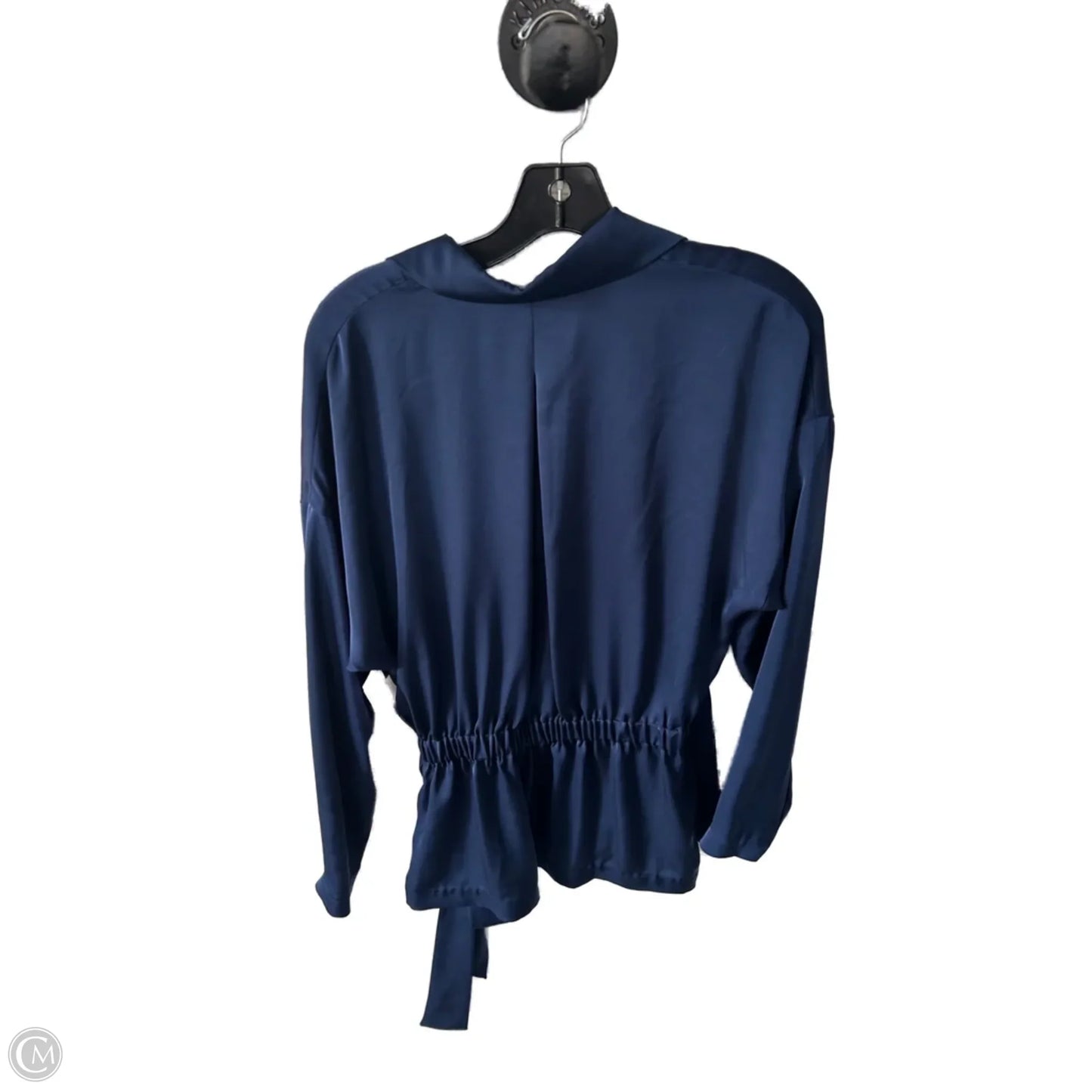 Blouse Long Sleeve By Ramy Brook In Blue, Size: Xs