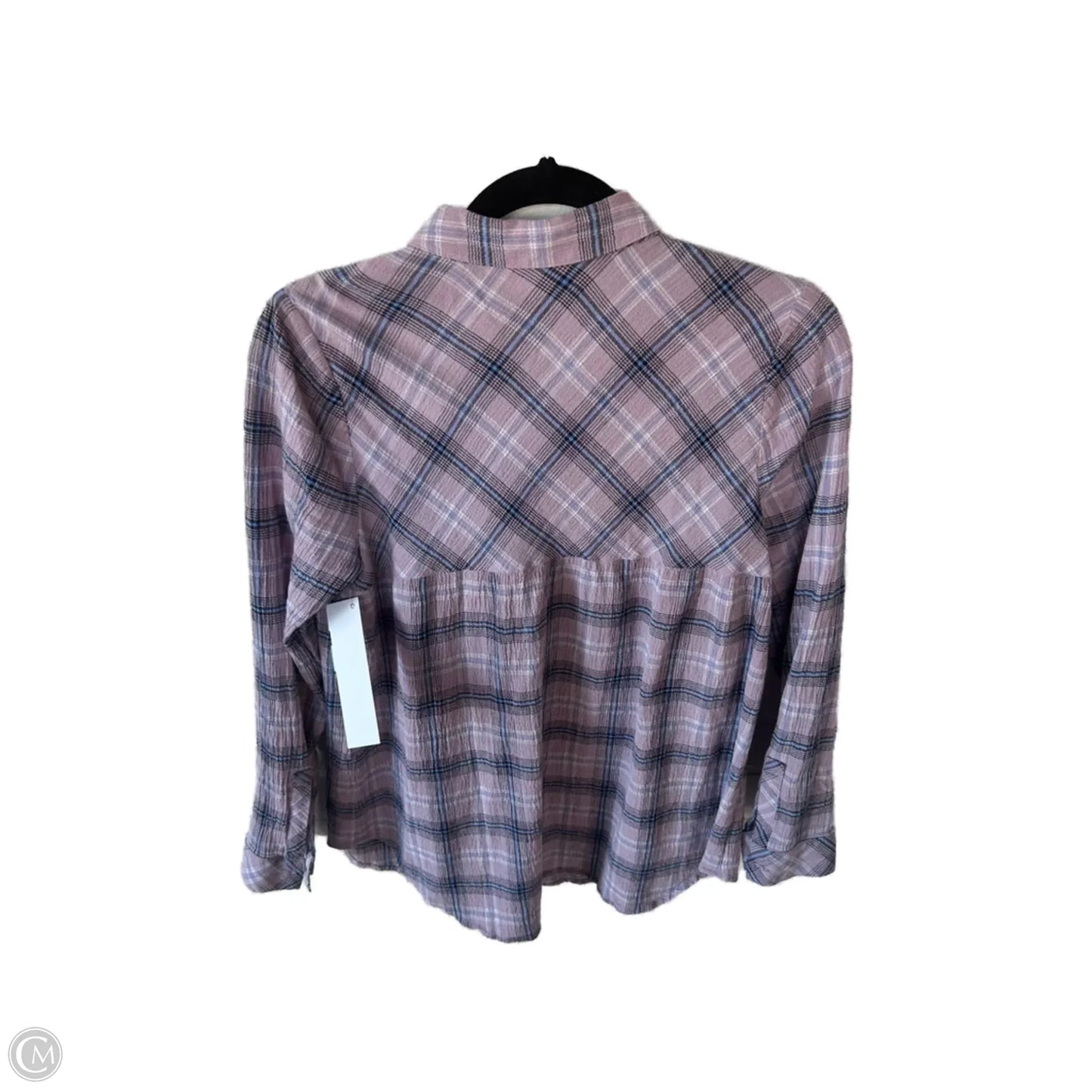 Top Long Sleeve By J. Jill In Blue & Pink, Size: Xs