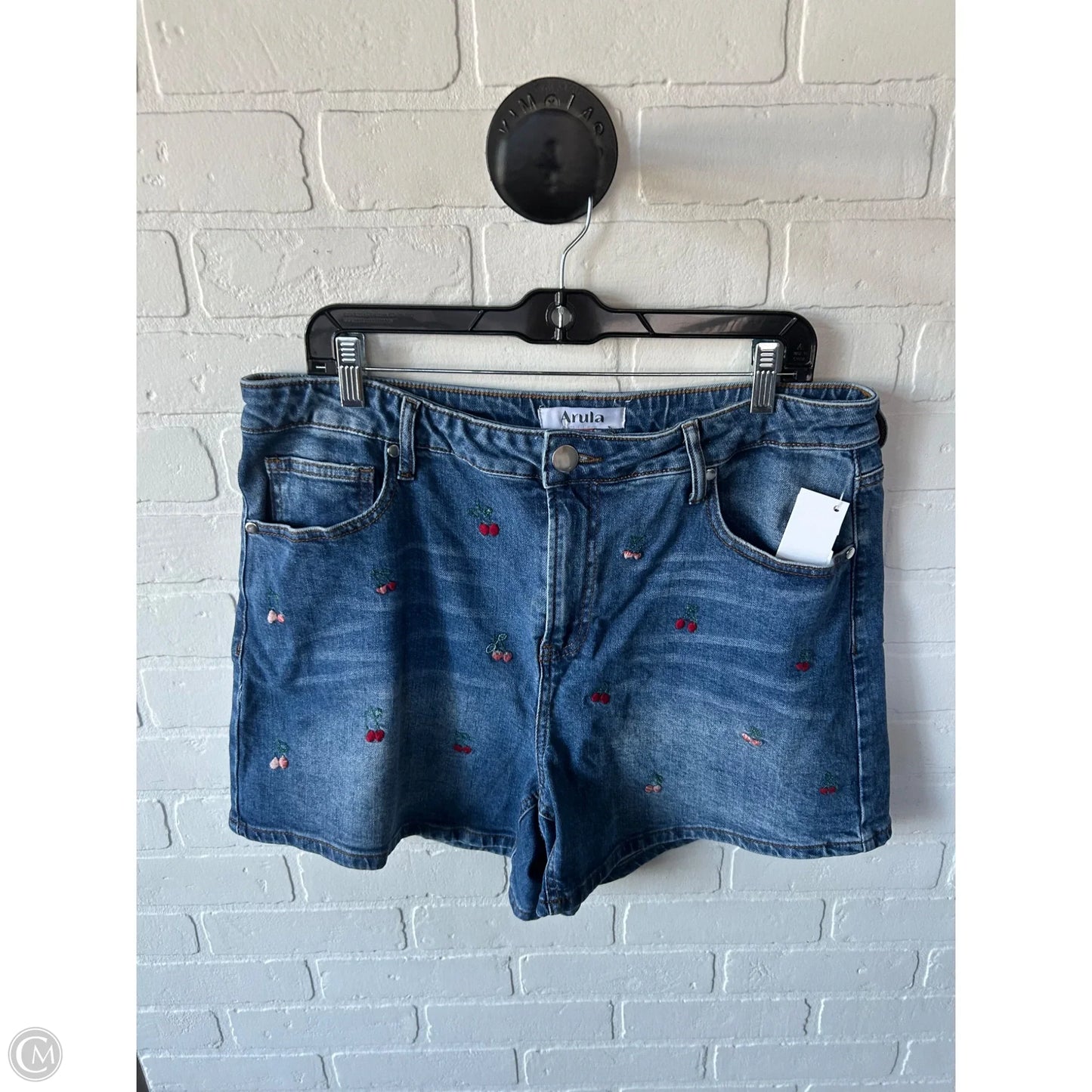Shorts By Cmc In Blue Denim, Size: 14
