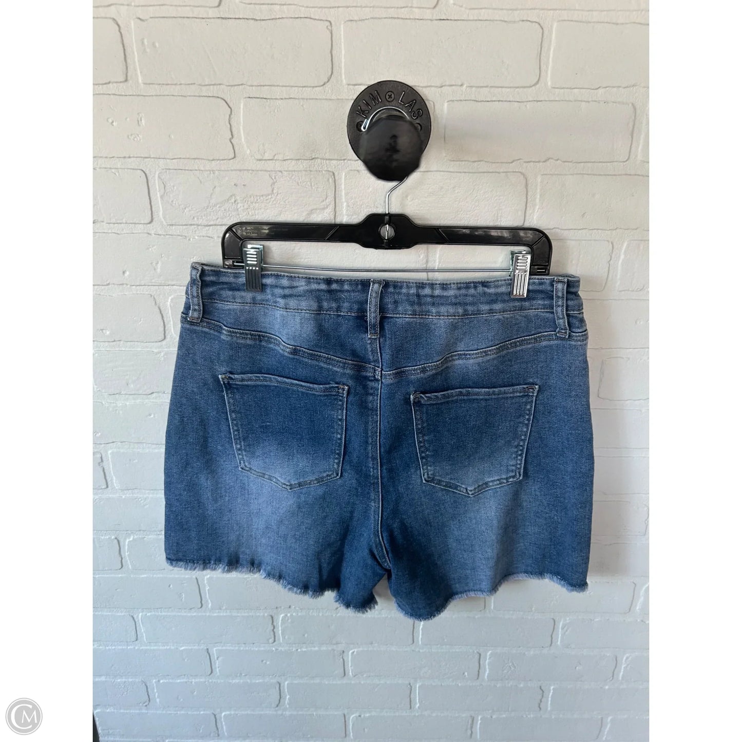 Shorts By Cmc In Blue Denim, Size: 14