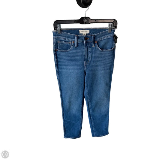 Jeans Straight By Madewell In Blue Denim, Size: 2