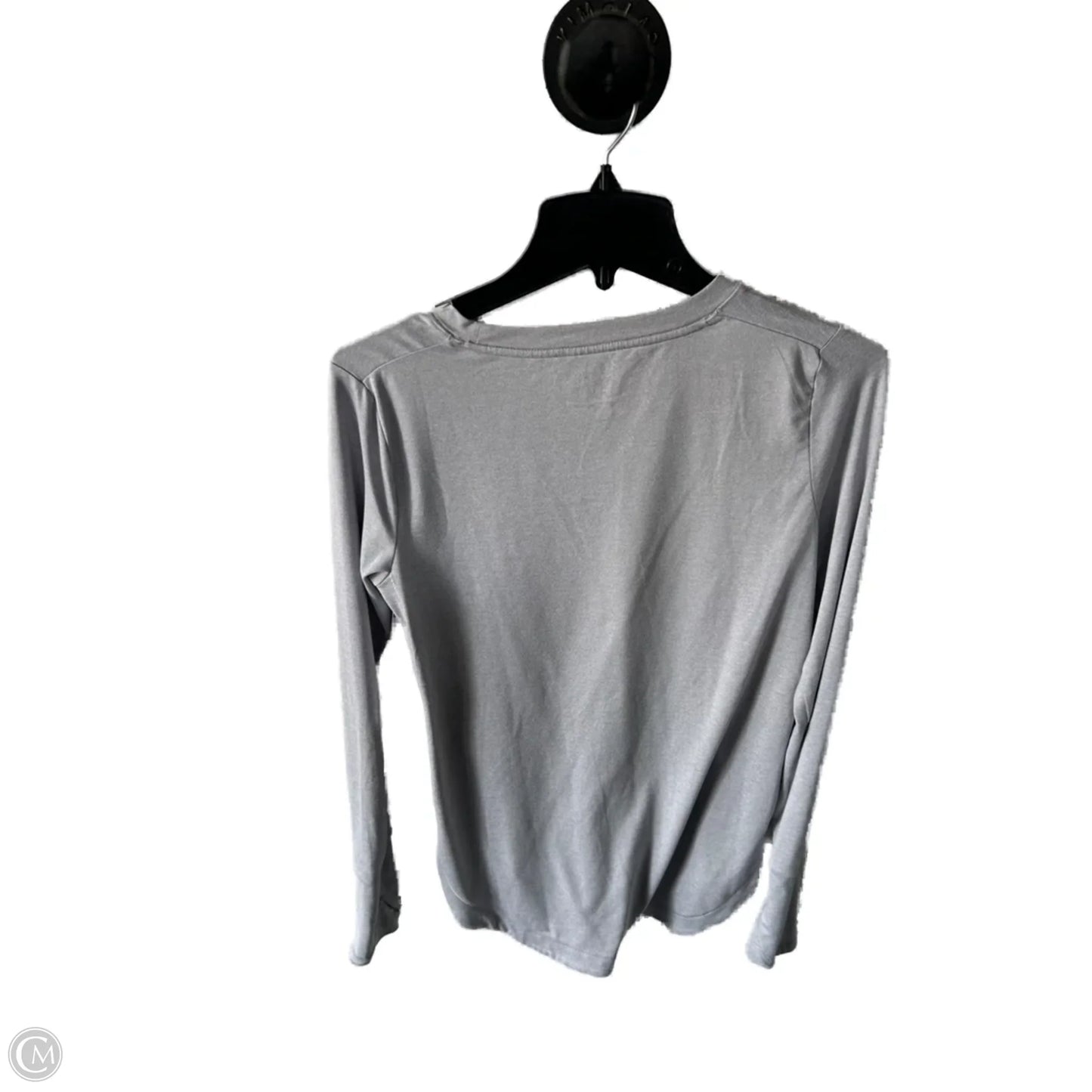 Athletic Top Long Sleeve Crewneck By Athleta In Grey, Size: Xs