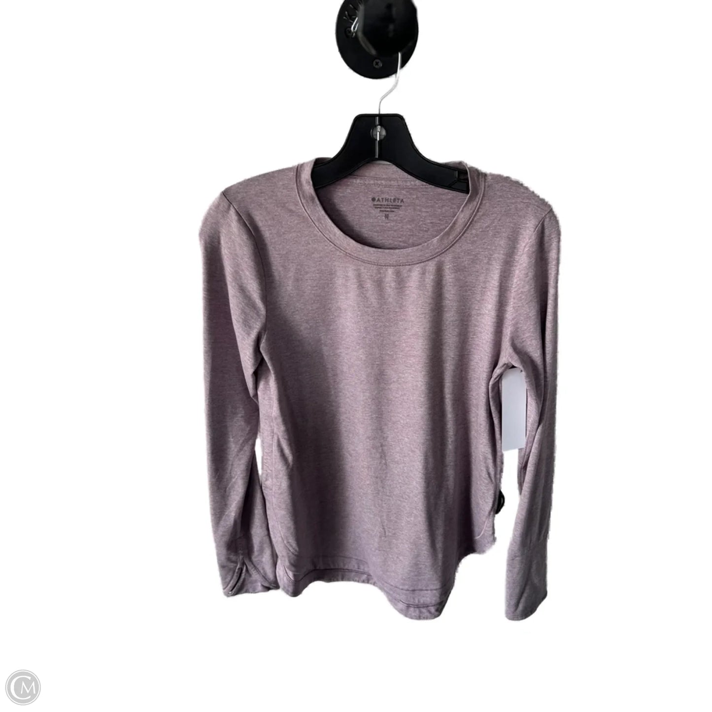Athletic Top Long Sleeve Crewneck By Athleta In Pink, Size: Xs