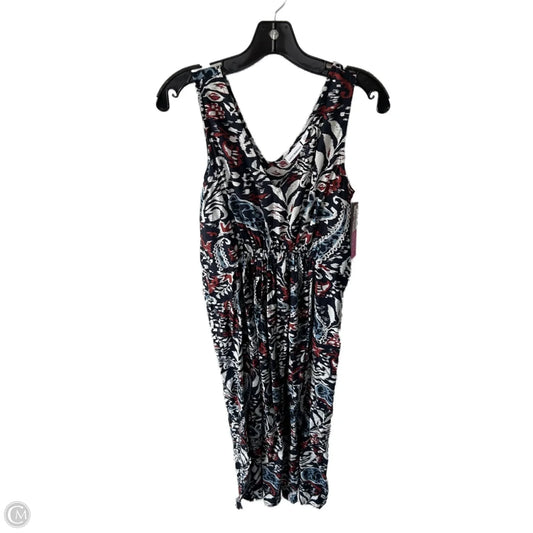 Dress Casual Maxi By Lucky Brand In Black & Brown, Size: M