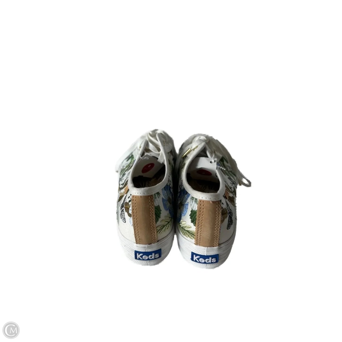 Shoes Sneakers Platform By Keds In Blue & Cream, Size: 7