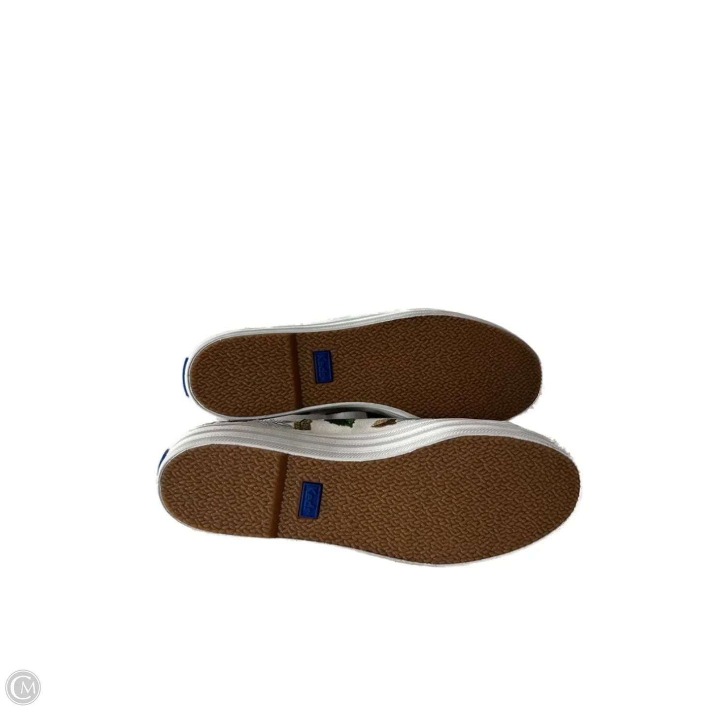 Shoes Sneakers Platform By Keds In Blue & Cream, Size: 7