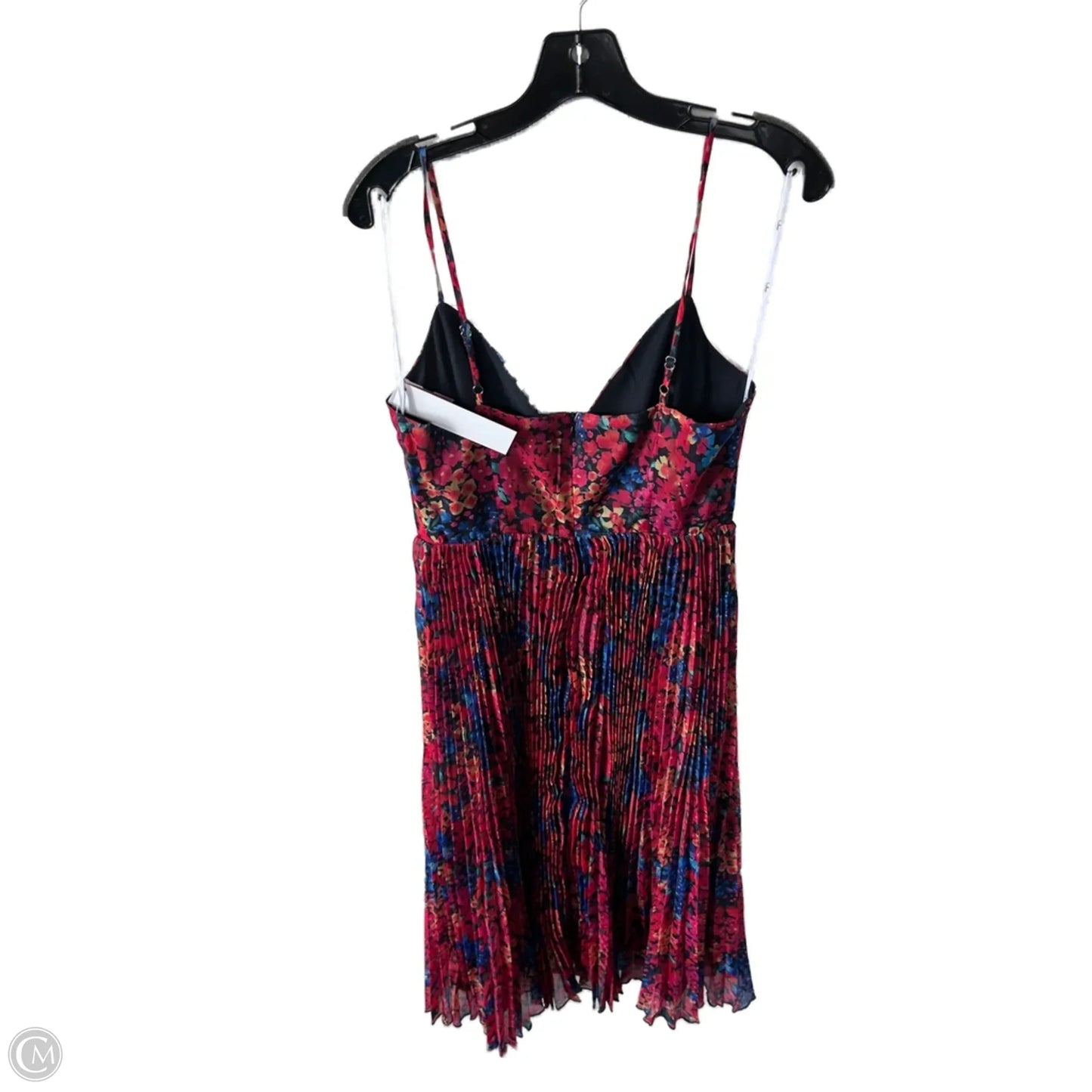 Dress Party Midi By Lulus In Black & Red, Size: M