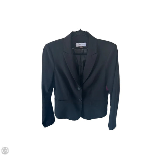 Blazer By Calvin Klein In Black, Size: S