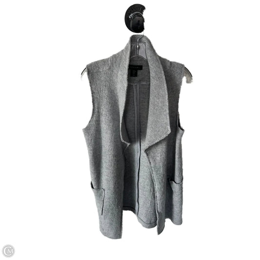Vest Other By Tahari By Arthur Levine In Grey, Size: M