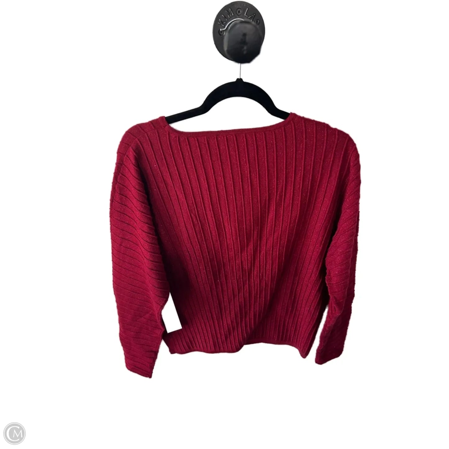 Sweater By T Tahari In Red, Size: Xs