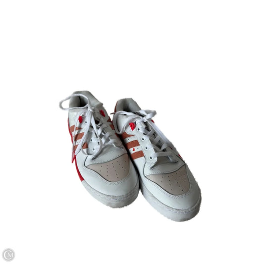 Shoes Sneakers By Adidas In Pink & White, Size: 8