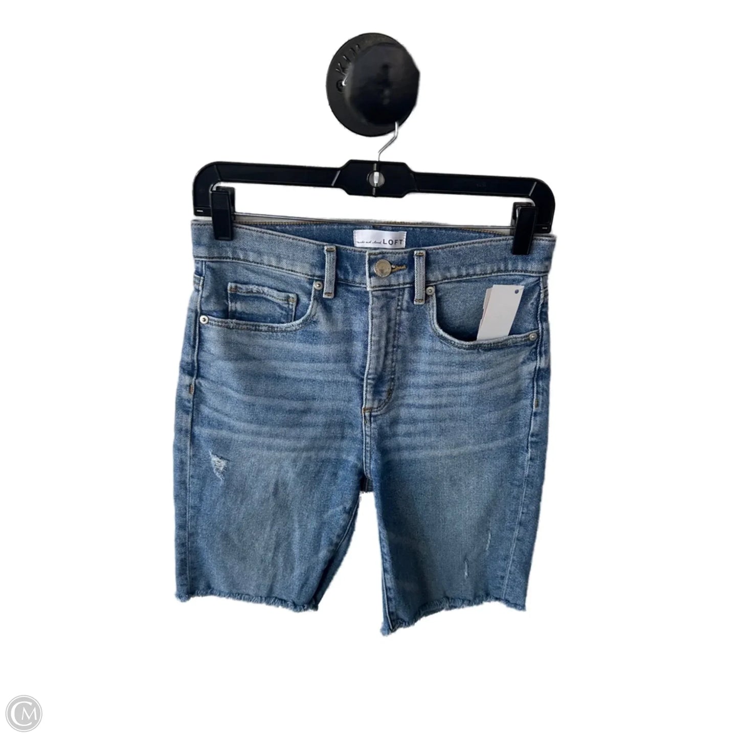 Shorts By Loft In Blue Denim, Size: 2