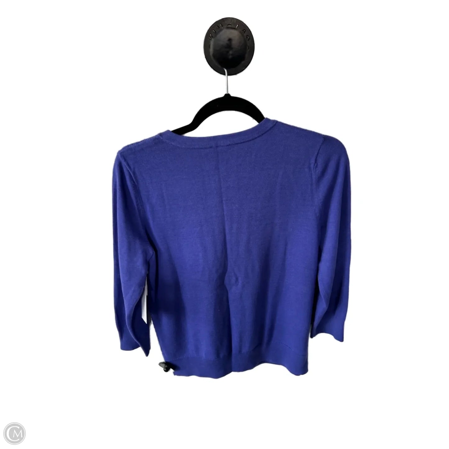 Sweater Cardigan By Talbots In Purple, Size: M