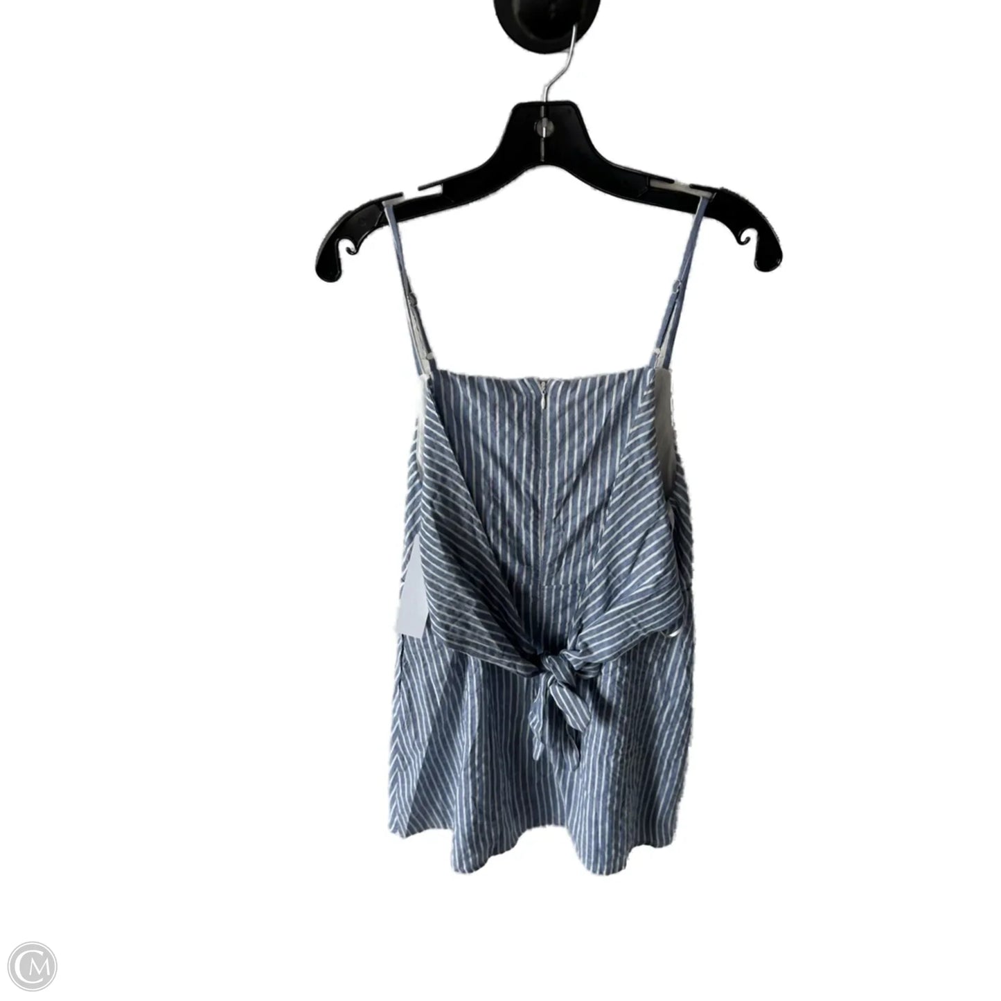 Dress Party Short By Clothes Mentor In Blue & White, Size: M