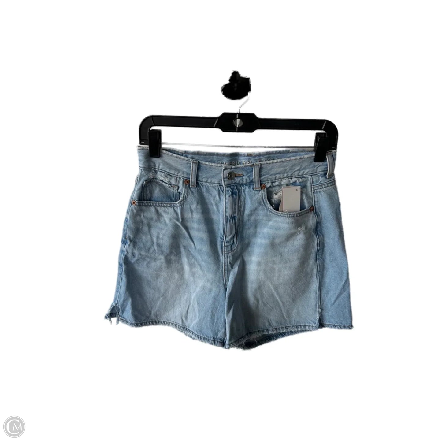 Shorts By American Eagle In Blue Denim, Size: 4
