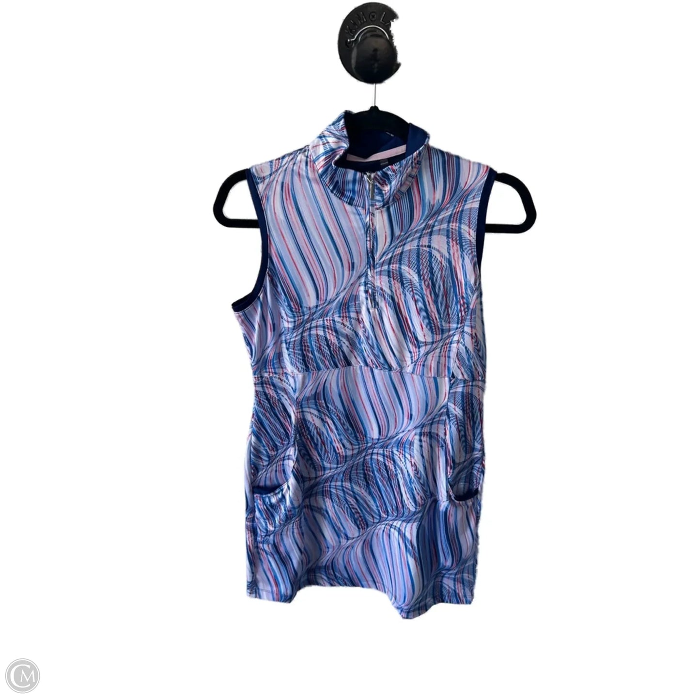 Athletic Dress By Clothes Mentor In Blue & Red, Size: S