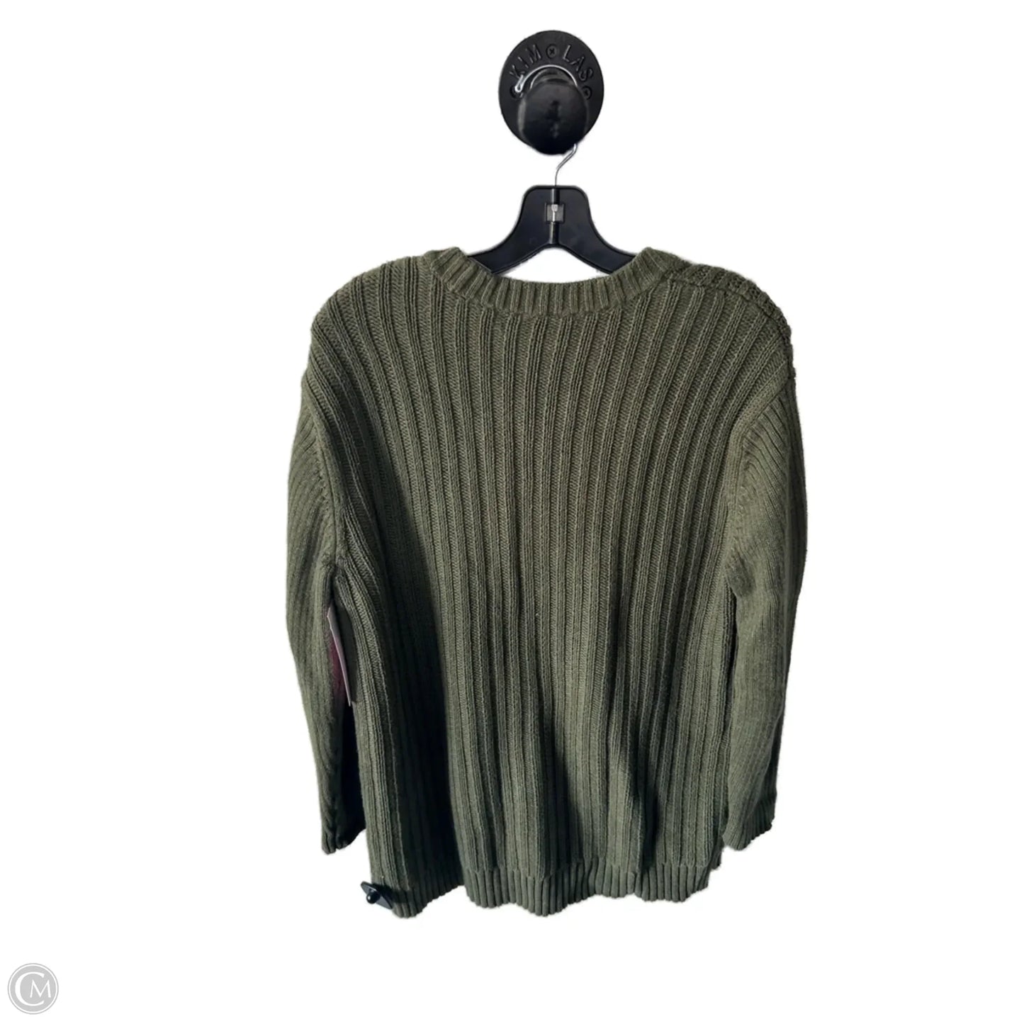 Sweater Cardigan By Cabi In Green, Size: M