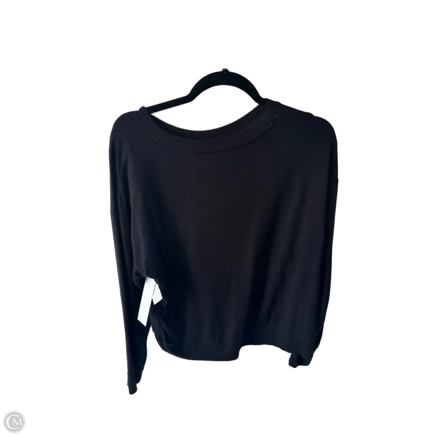 Sweatshirt Crewneck By Cynthia Rowley In Black & Green, Size: M