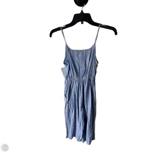 Jumpsuit By Loft In Blue & White, Size: Xxsp