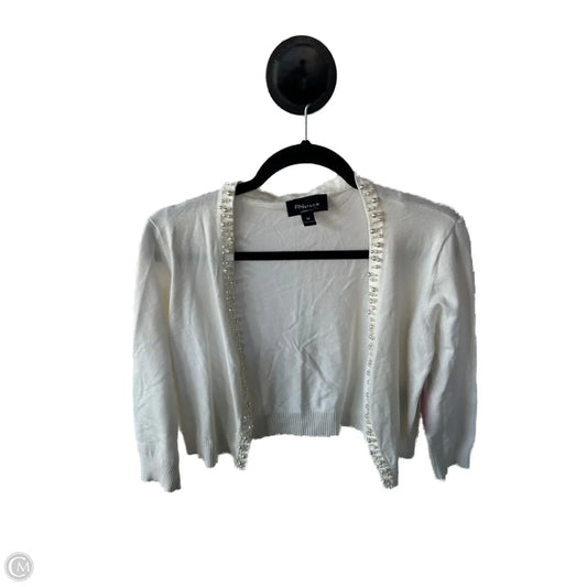 Sweater Cardigan By Ronnie Nicole In Cream, Size: M