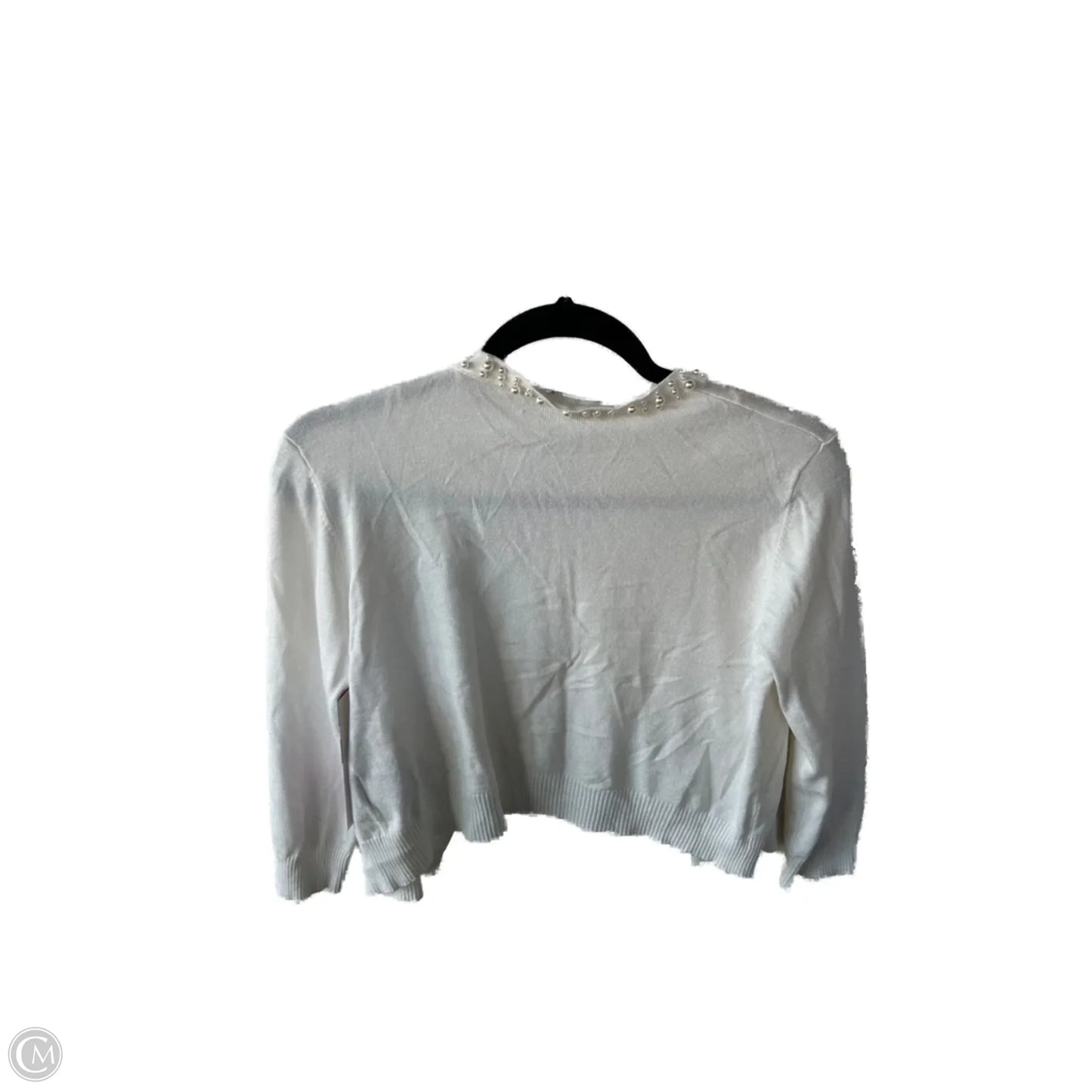 Sweater Cardigan By Ronnie Nicole In Cream, Size: M