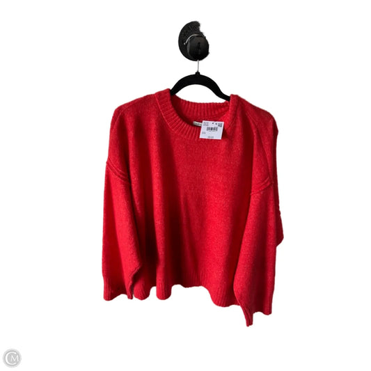 Sweater By American Eagle In Orange, Size: Xl