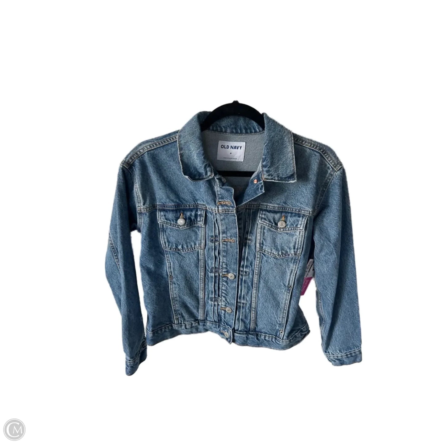 Jacket Denim By Old Navy In Blue Denim, Size: M
