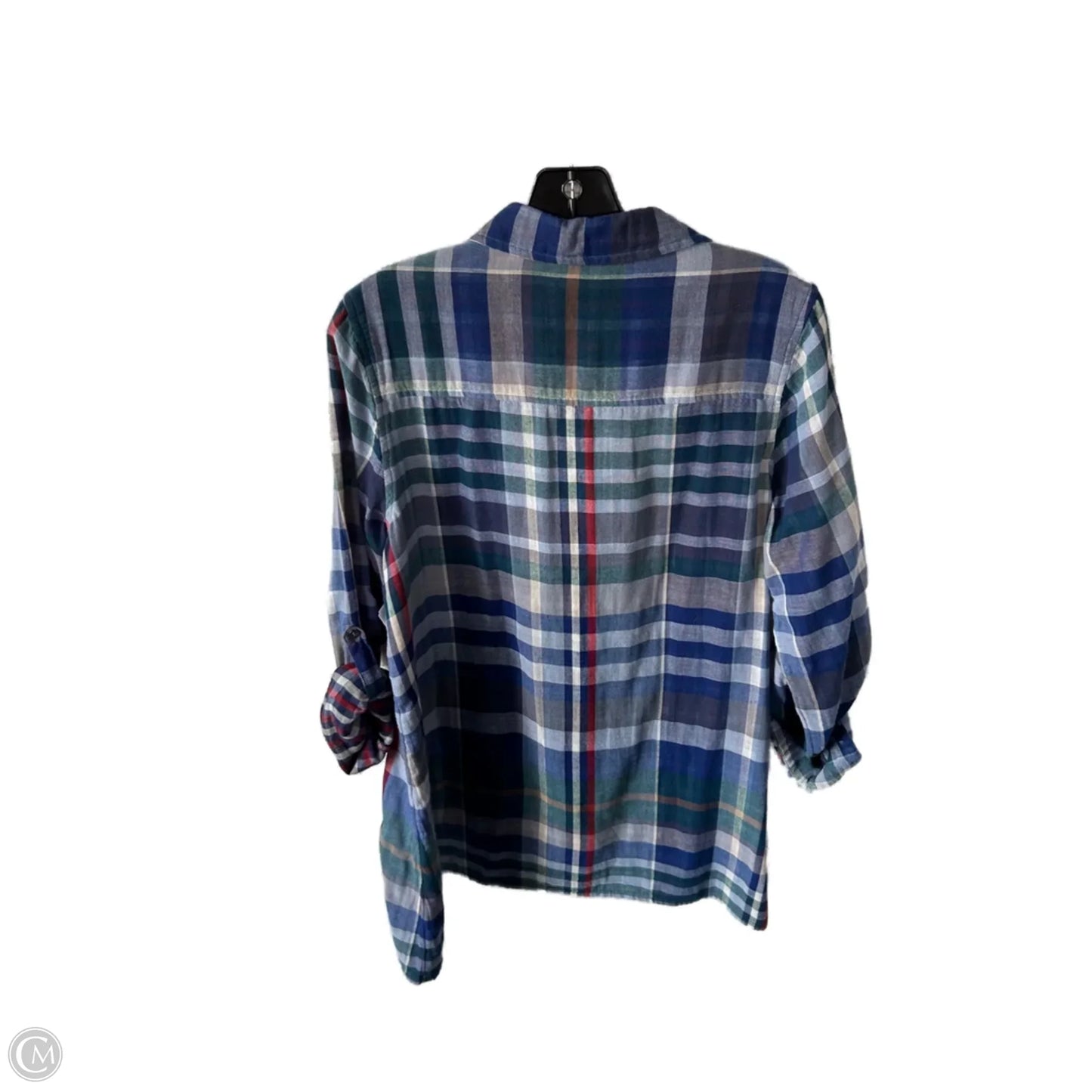 Top Long Sleeve By Soft Surroundings In Blue, Size: S