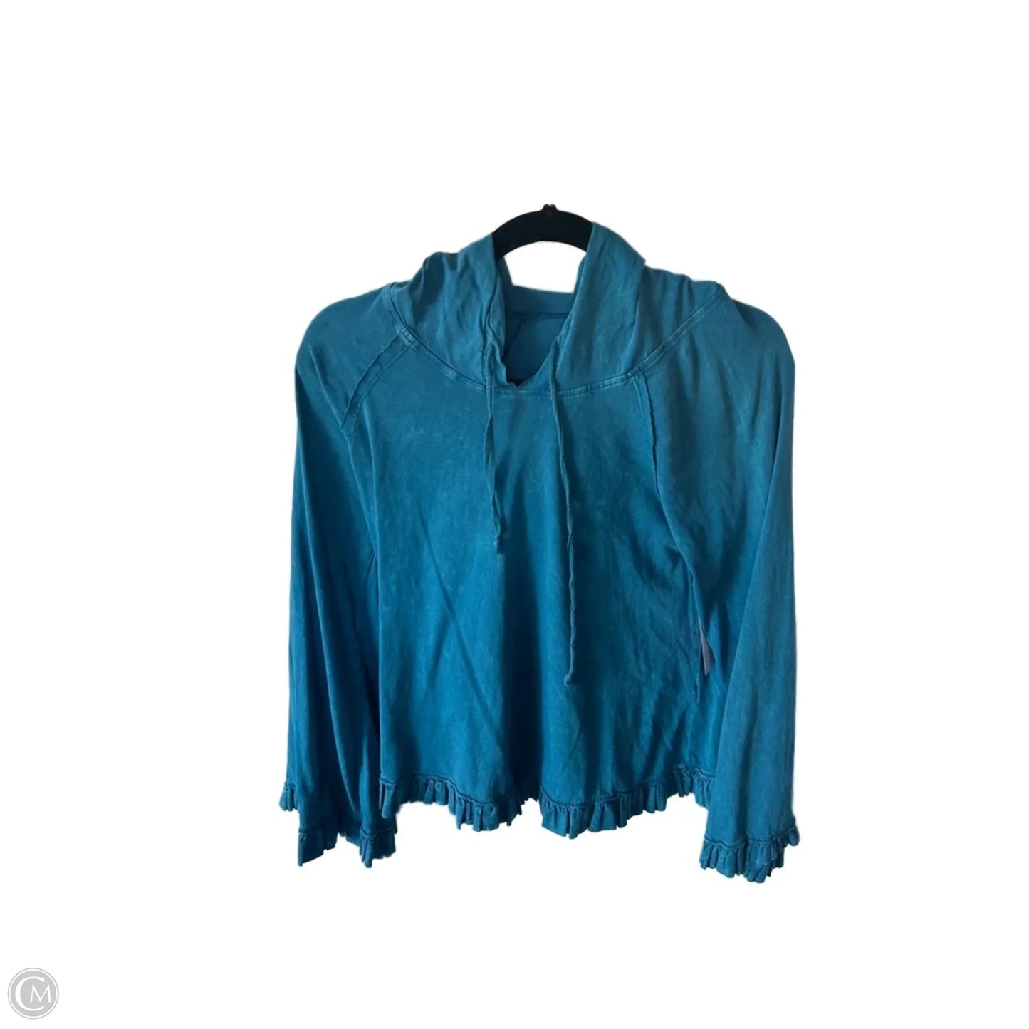 Top Long Sleeve By Altard State In Blue, Size: M