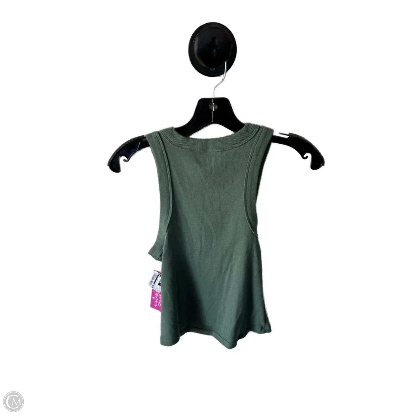Top Sleeveless Basic By Old Navy In Green, Size: M