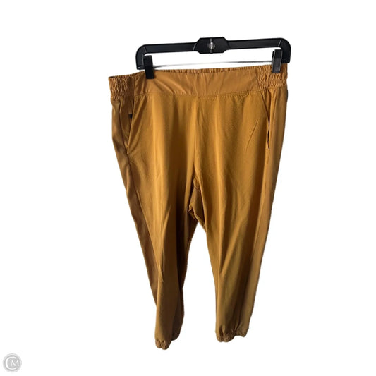 Athletic Pants By Athleta In Yellow, Size: 12