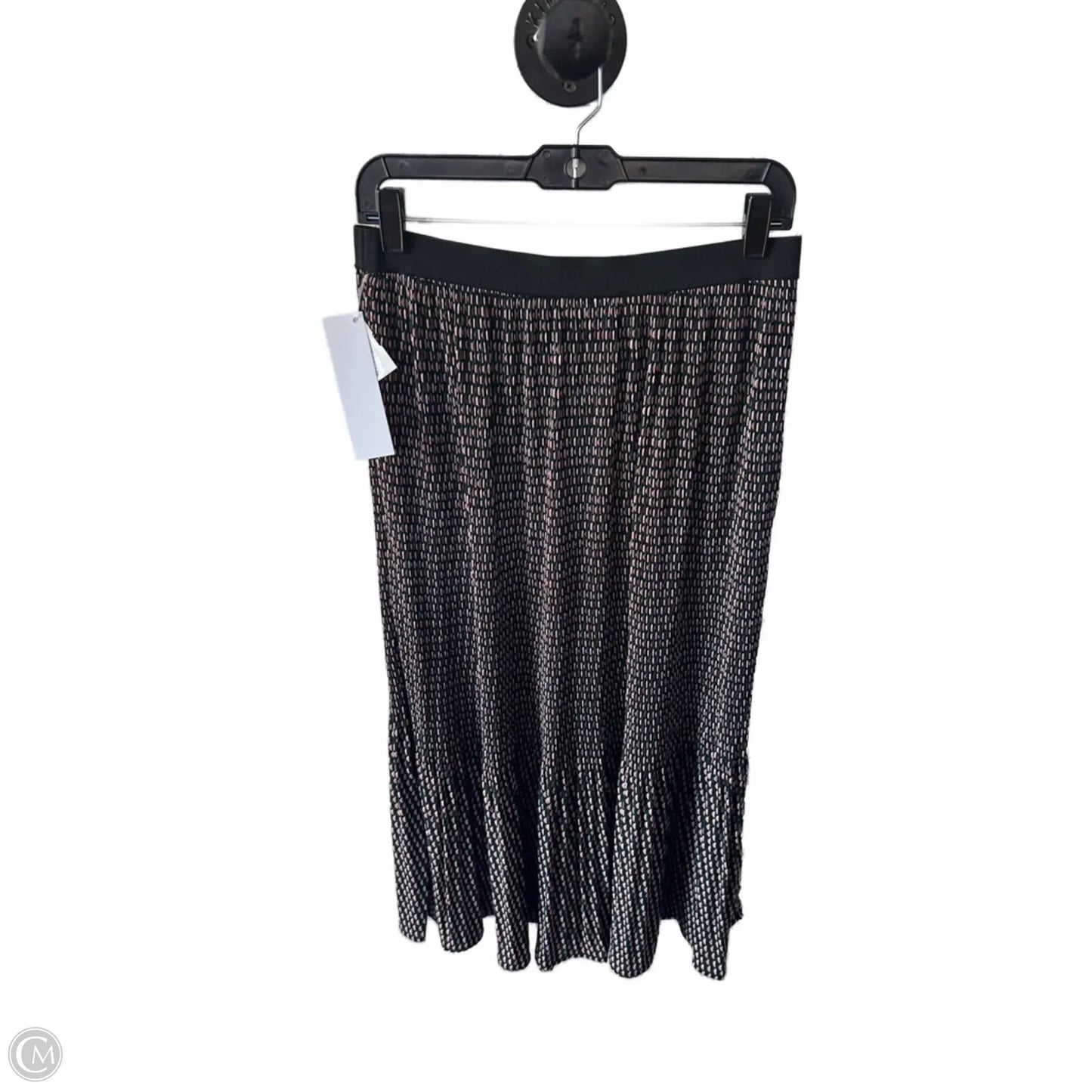 Skirt Maxi By Adrianna Papell In Black & Green, Size: 4