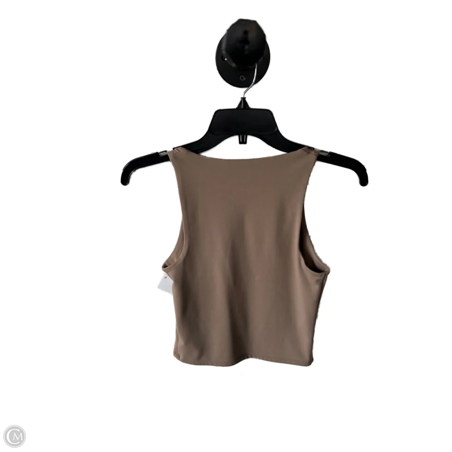 Top Sleeveless Basic By Express In Tan, Size: S