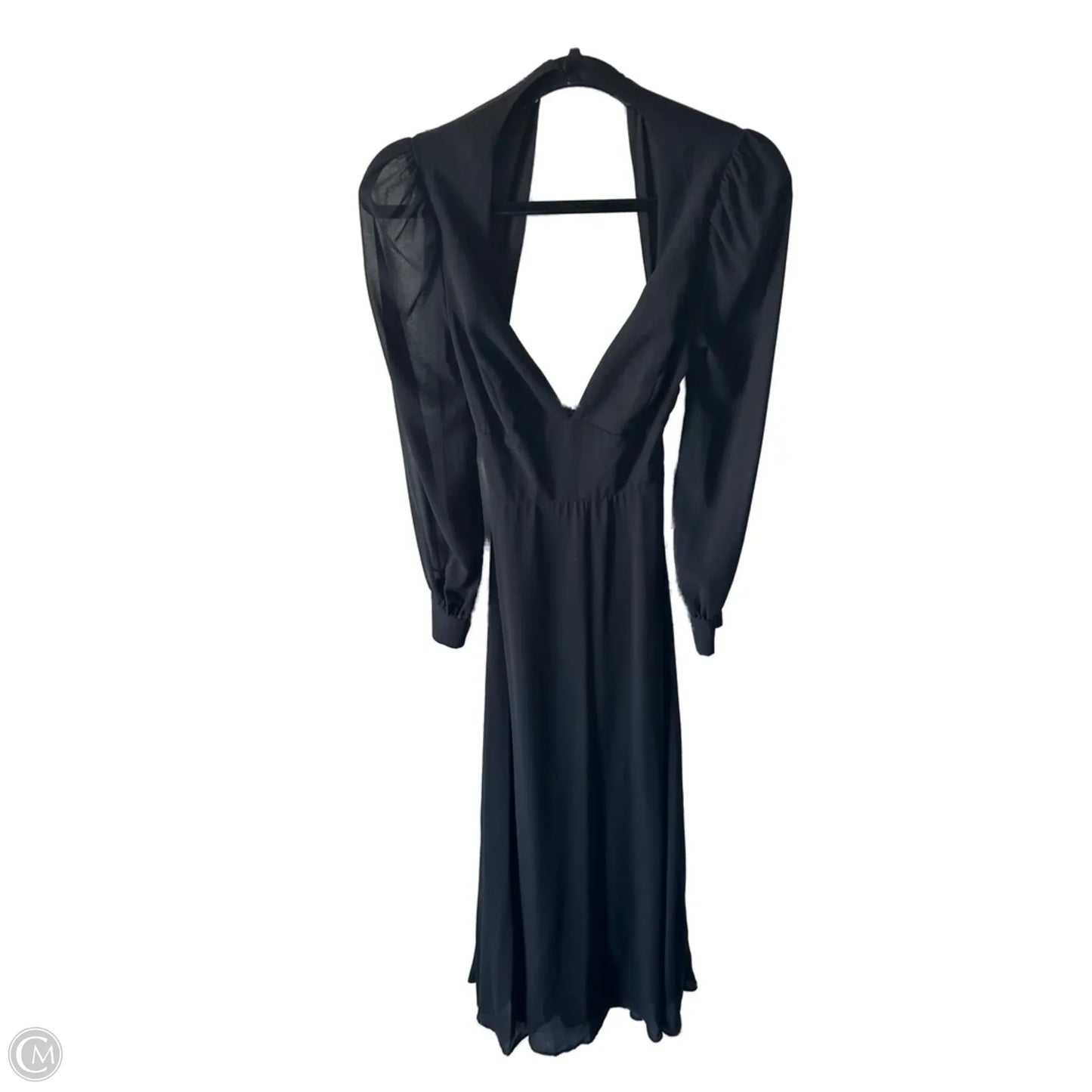 Dress Party Long By Lulus In Black, Size: S
