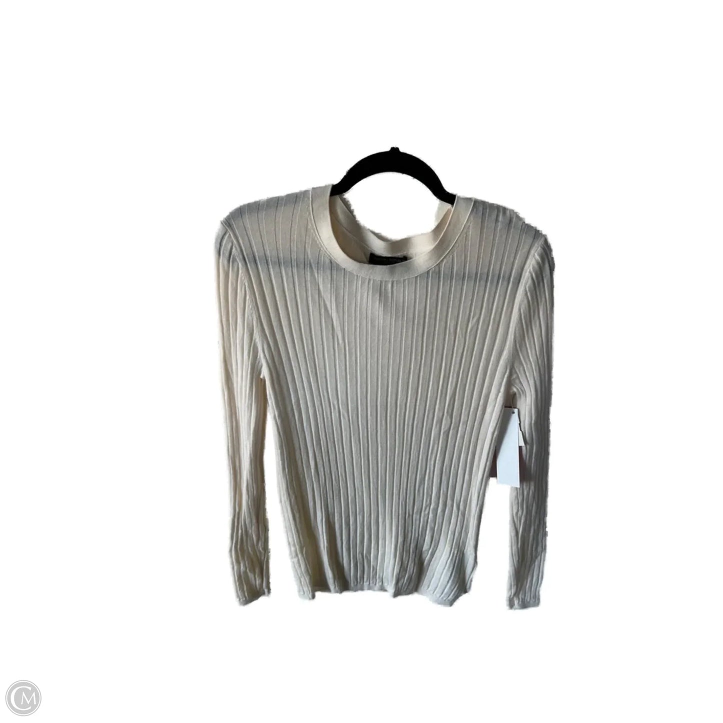 Sweater By Banana Republic In Cream, Size: L