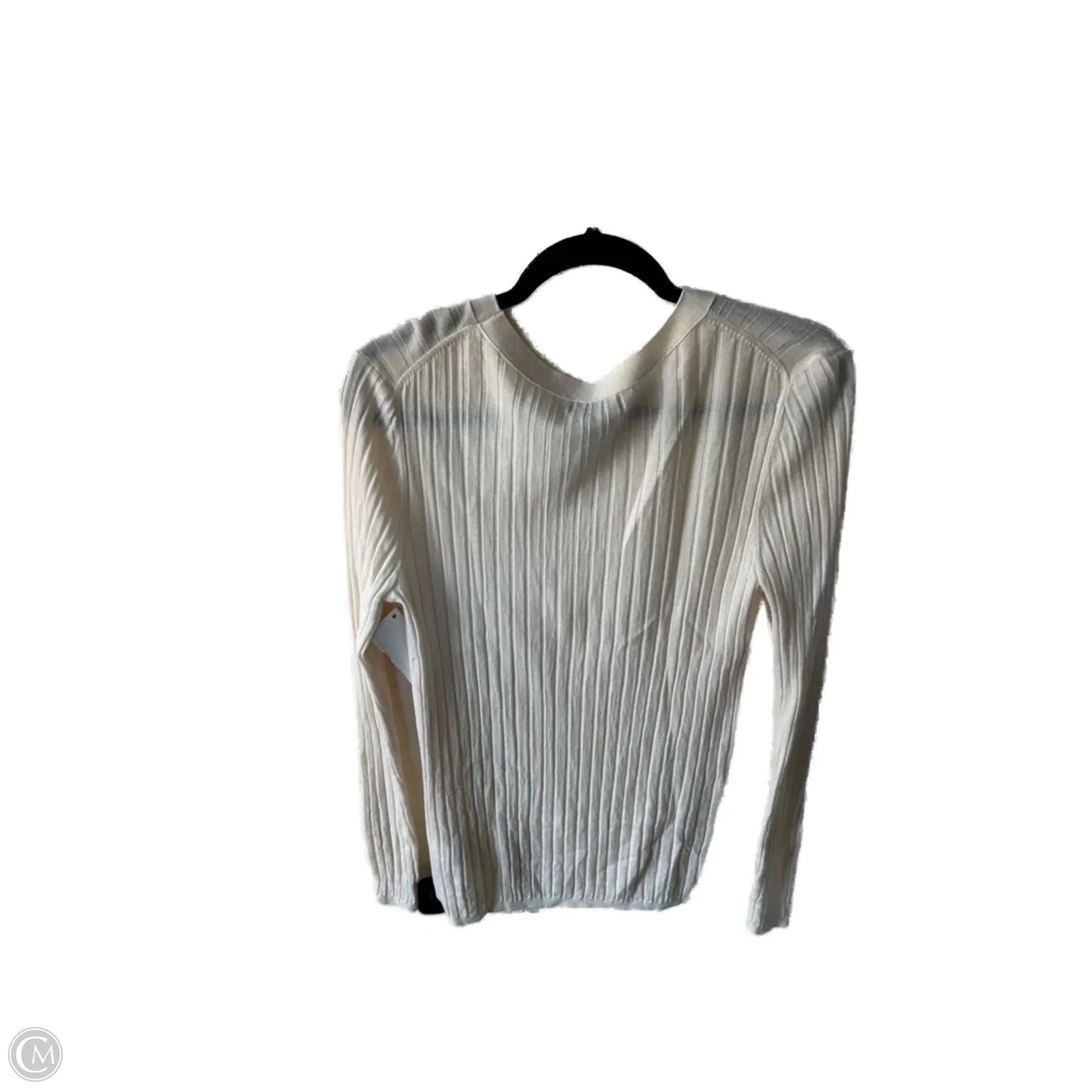 Sweater By Banana Republic In Cream, Size: L