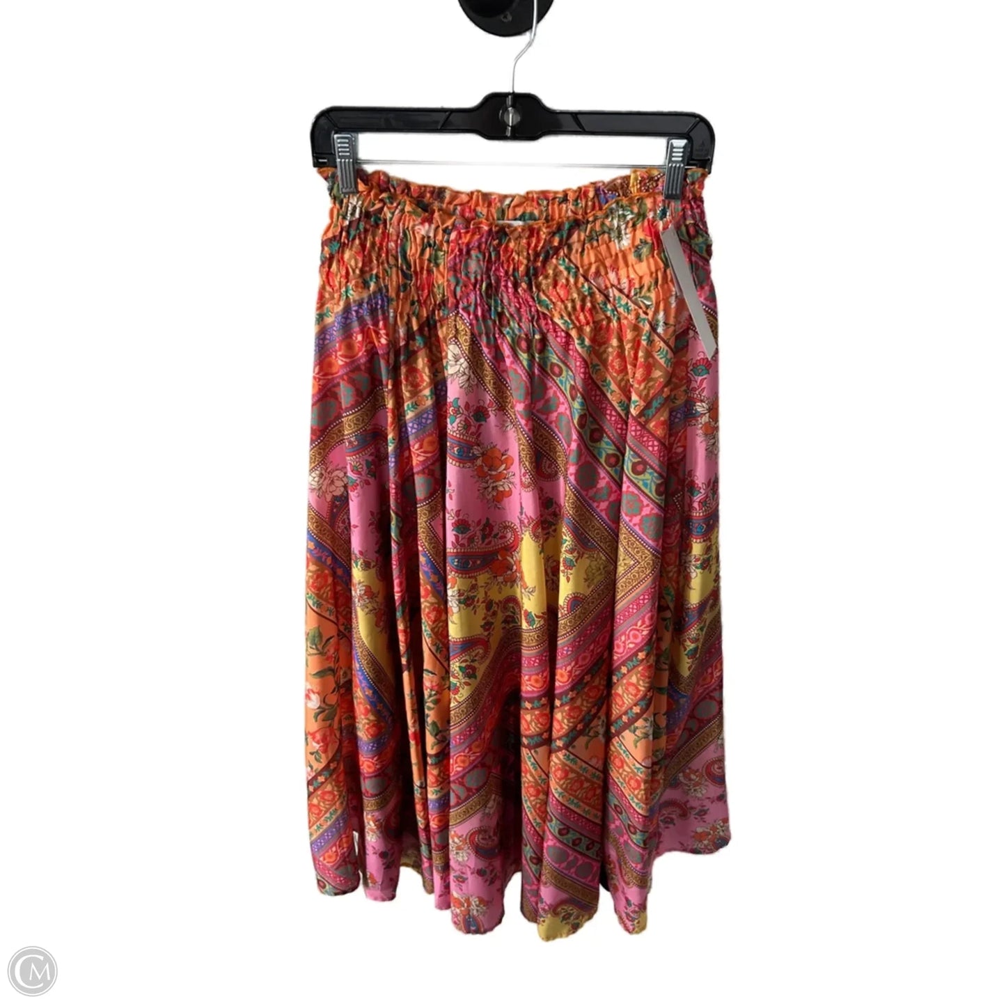 Skirt Maxi By Calypso St Barth In Orange & Pink, Size: 4