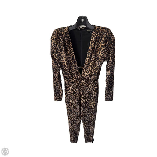 Jumpsuit By Bebe In Animal Print, Size: Xs