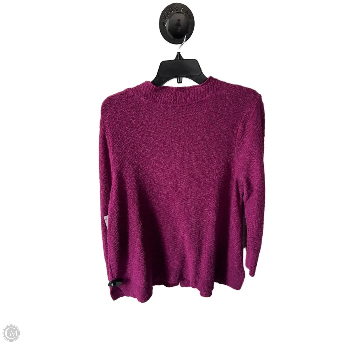 Sweater Cardigan By J. Jill In Purple, Size: Xlp