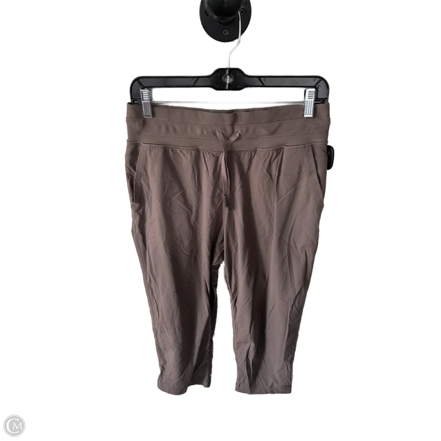 Athletic Capris By Lululemon In Brown, Size: 6