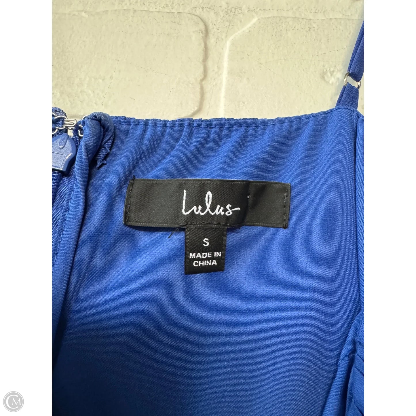 Dress Party Midi By Lulus In Blue, Size: S