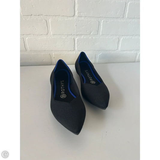 Shoes Flats By Rothys In Black, Size: 7.5